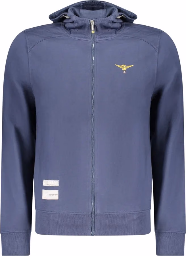 Accademia Militare Blue Cotton Men's Sweatshirt