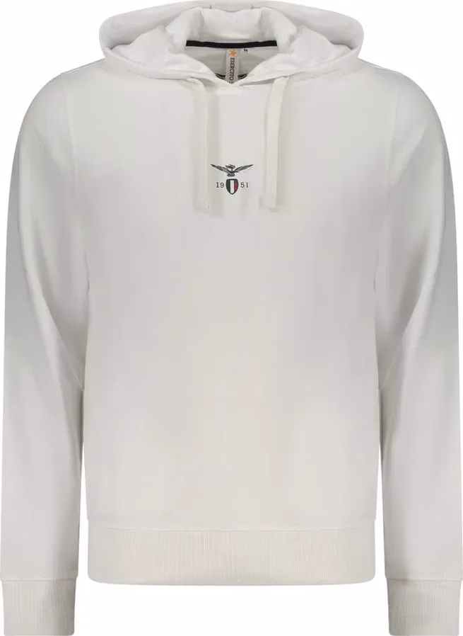 Accademia Militare White Cotton Men's Sweatshirt
