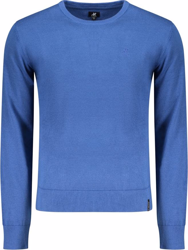 U.S. Grand Polo Blue Cotton Men Sweater