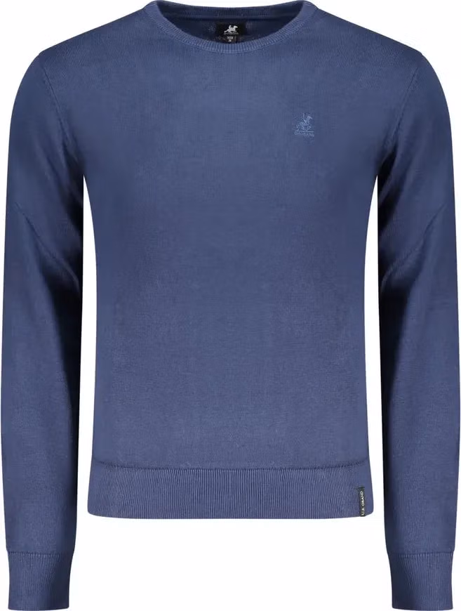 U.S. Grand Polo Blu Cotton Men Sweater