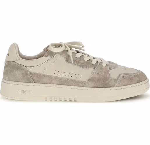 Axel Arigato Gray Calf Leather Bos Taurus Low Top Sneakers