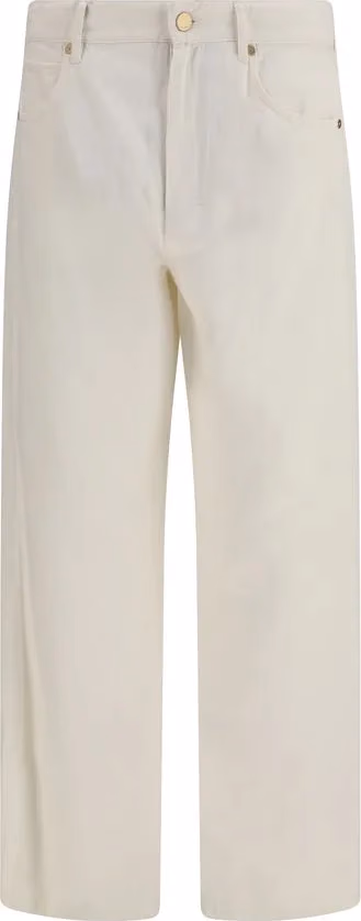 'S Max Mara Beige Cotton Casual Pants