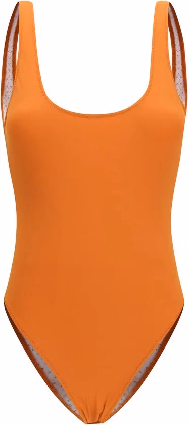 Kristina Ti Orange Polyamide One-Piece Swimsuit