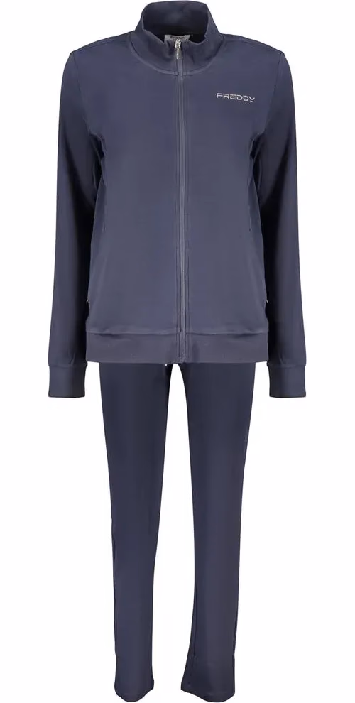 Freddy Blue Cotton Women's Sweatshirt