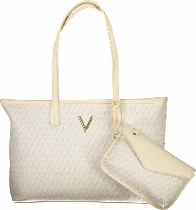Mario Valentino Beige Polyurethane Women's Bag