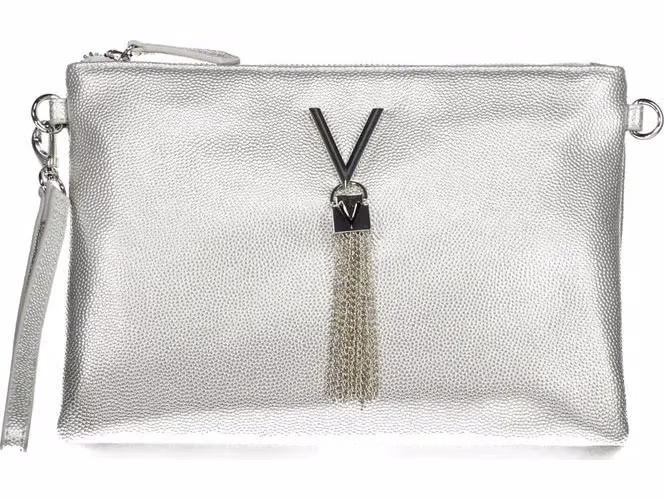 Mario Valentino Argento Polyurethane Womens Bag