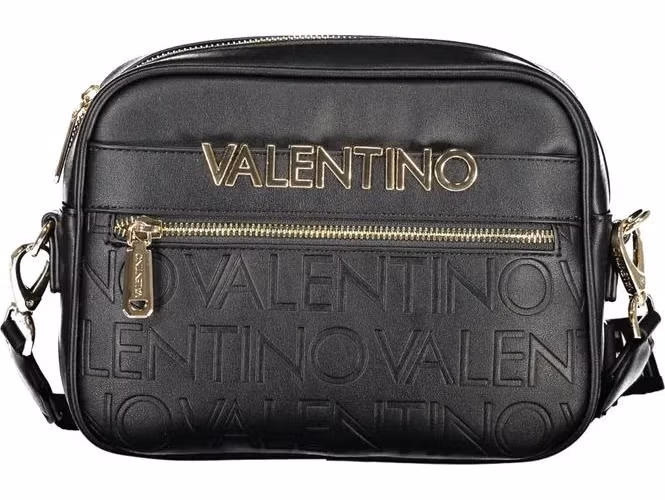 Mario Valentino Black Polyurethane Women's Bag