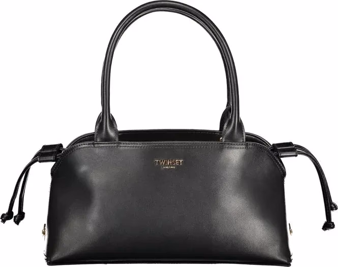 Twinset Black Polyurethane Women's Bag