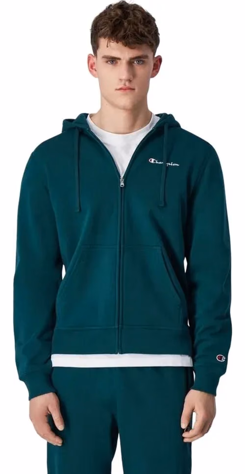 Champion Green Cotton Sweatshirt
