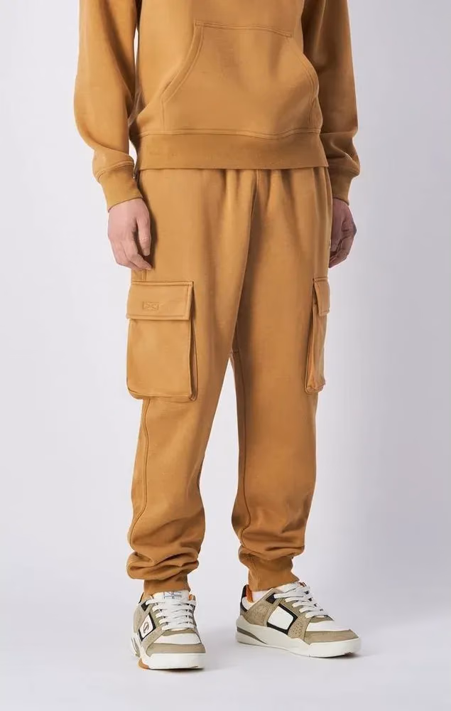 Champion Brown Cotton Joggers (Workout Pants)
