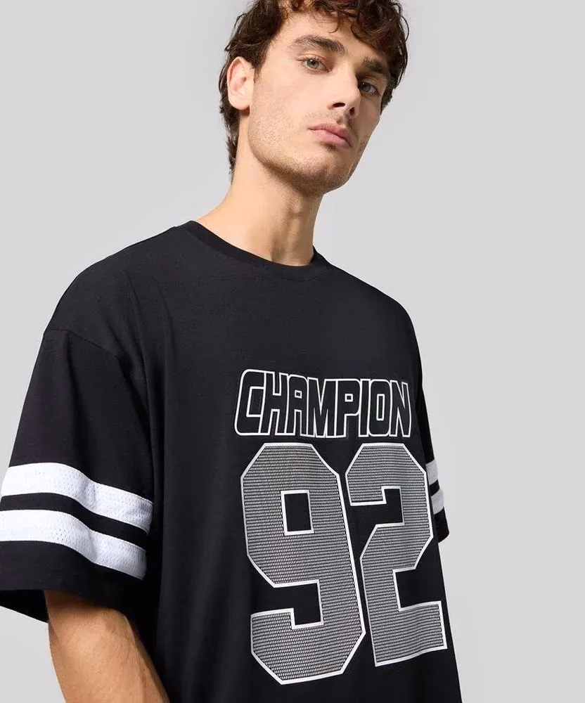 Champion Black Cotton Sportswear