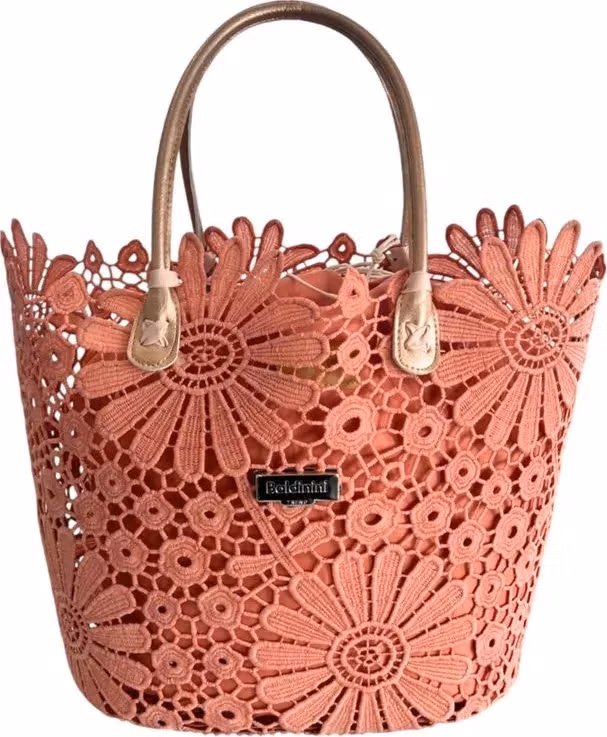 Baldinini Trend Pink PU Women Handbag