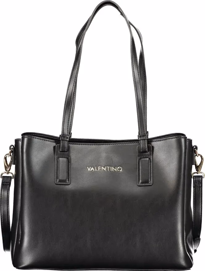 Mario Valentino Nero Polyurethane Women's Bag with Recycled Features