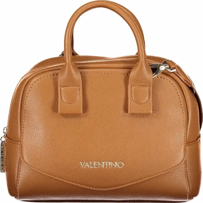 Mario Valentino Brown Polyurethane Women's Bag