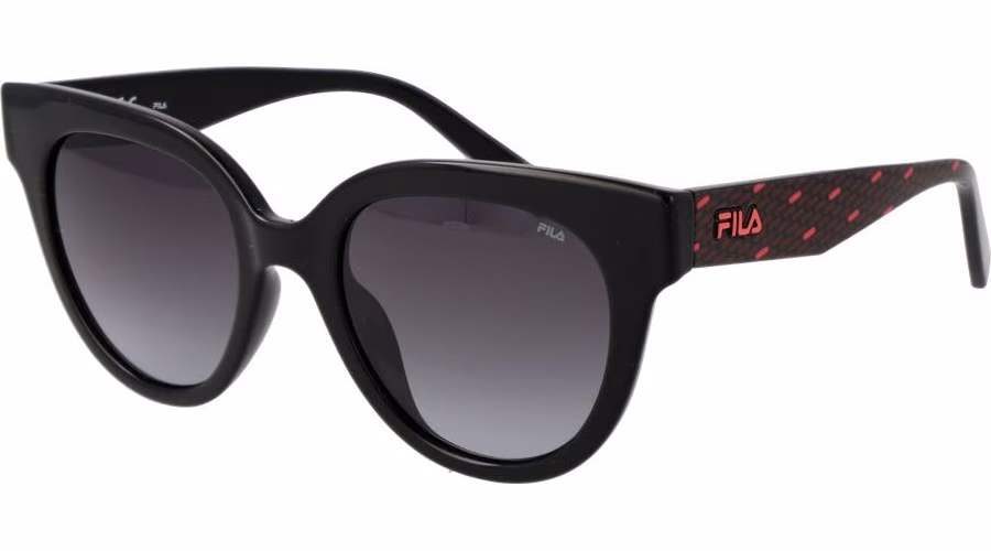 Fila Black Plastic Sunglasses