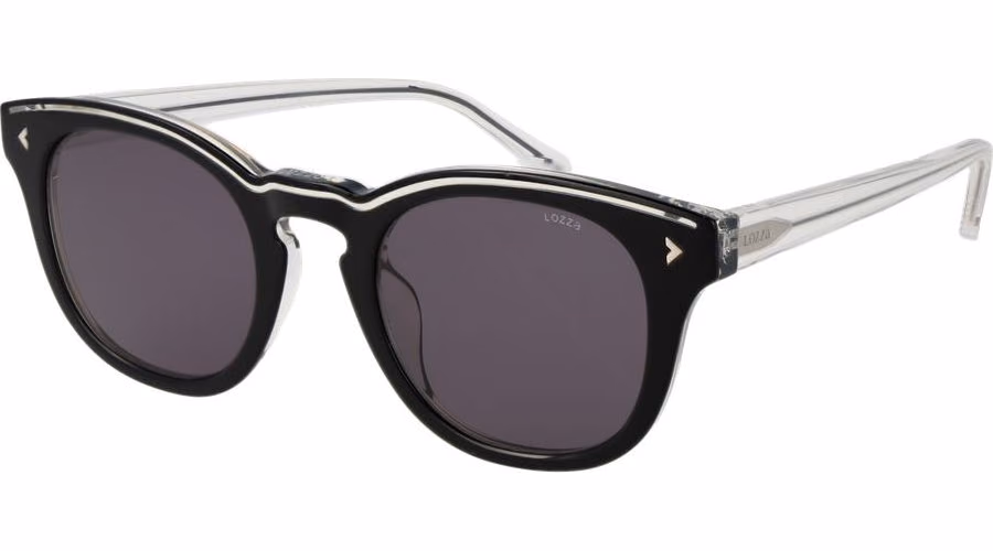 Lozza Black Plastic Sunglasses