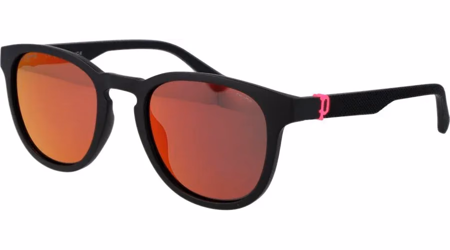 Police Black Plastic Sunglasses