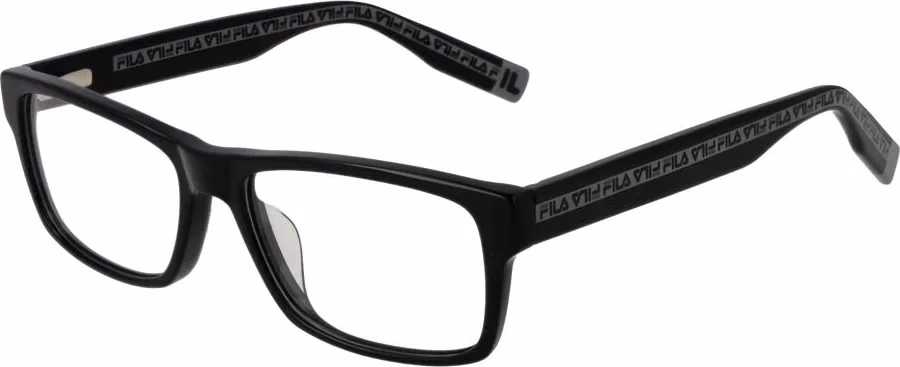 Fila Black Cellulose Acetate Glasses (Frames)