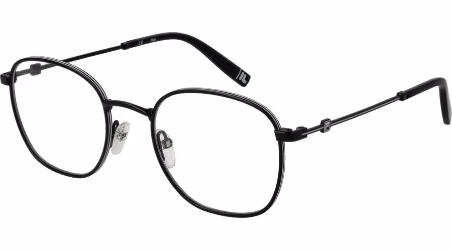 Fila Black Stainless Steel Glasses (Frames)