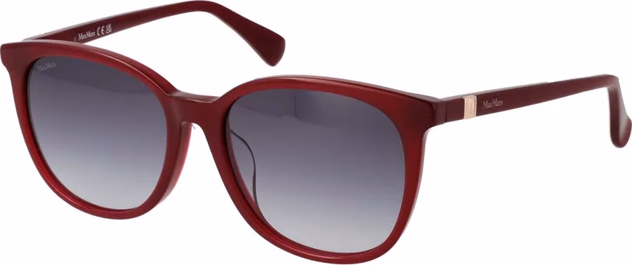 Max Mara Burgundy Acetate Sunglasses