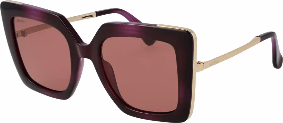 Max Mara Purple Plastic Sunglasses
