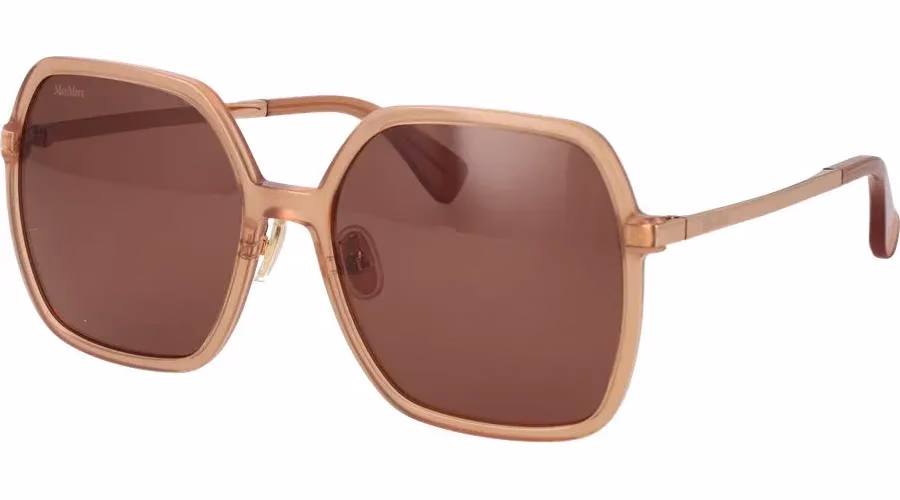 Max Mara Orange Acetate Sunglasses