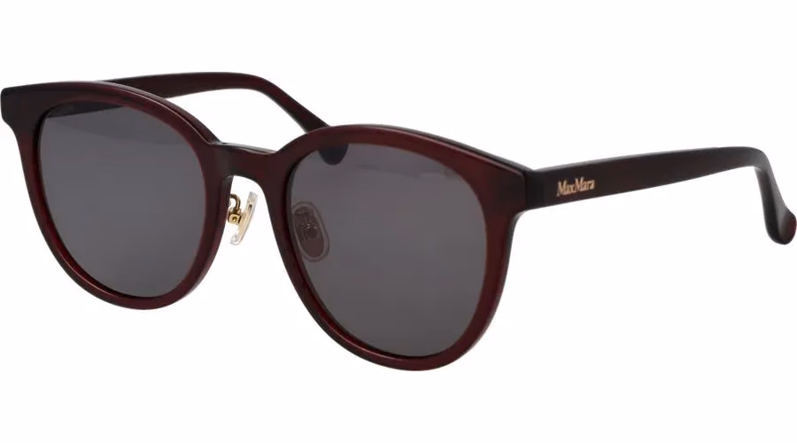 Max Mara Burgundy Acetate Sunglasses