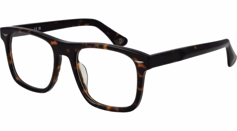 Police Brown Cellulose Acetate Glasses (Frames)
