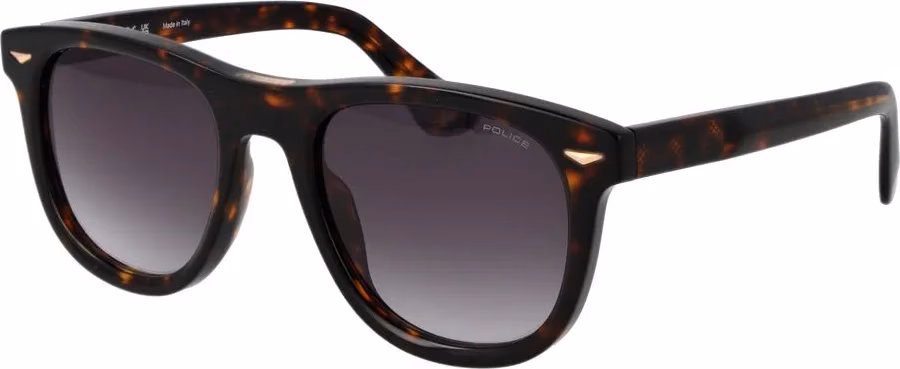 Police Brown Cellulose Acetate Sunglasses
