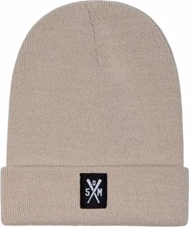 5TATE OF MIND Beige Marabou Beanie