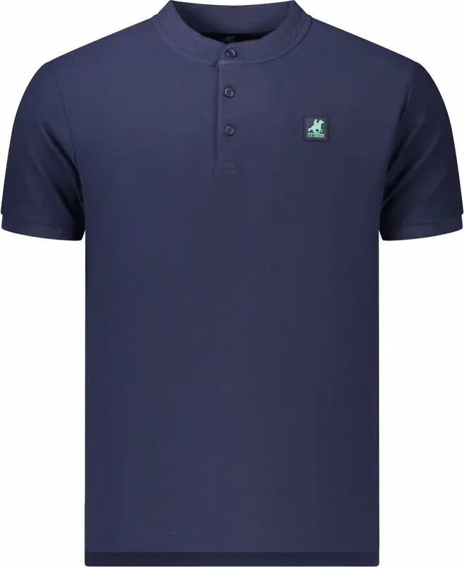 U.S. Grand Polo Blue Cotton Men's Polo
