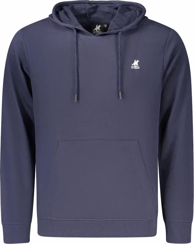 U.S. Grand Polo Blue Cotton Men's Sweatshirt