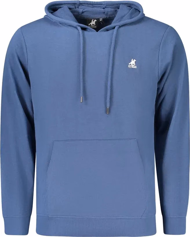U.S. Grand Polo Blue Cotton Men's Sweatshirt
