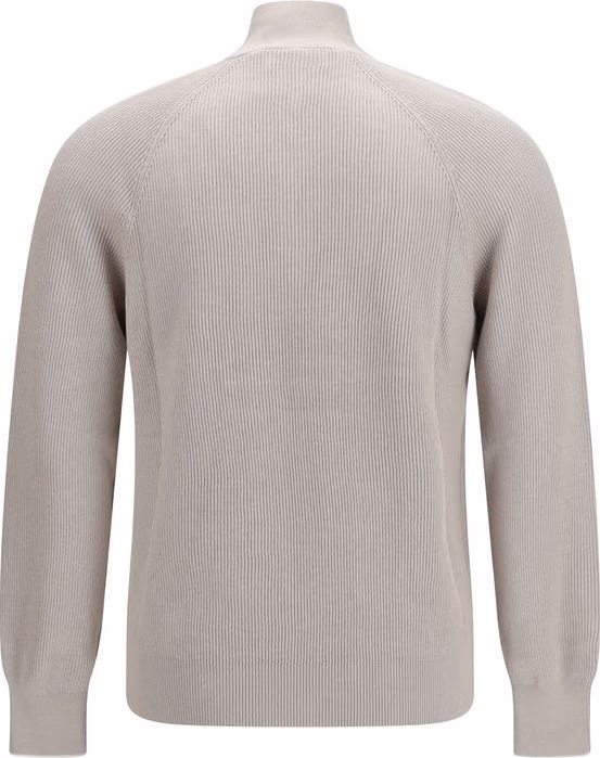 Brunello Cucinelli Beige Cotton Sweatshirt