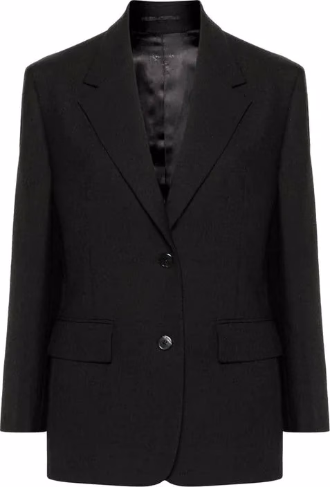 Prada Black Virgin Wool Blazer