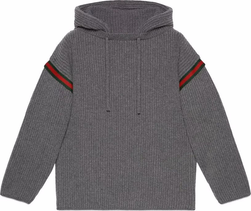 Gucci Gray Cashmere Sweatshirt