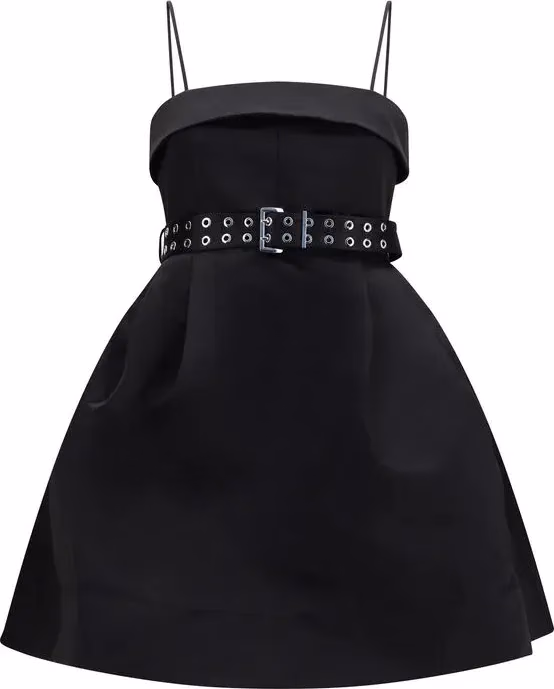 Ganni Black Polyester Casual Dress
