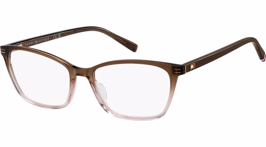 Tommy Hilfiger Brown Acetate Glasses (Frames)
