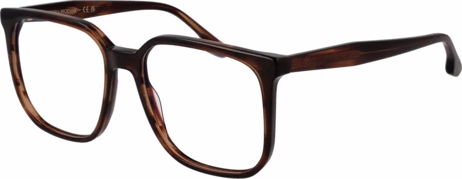 Victoria Beckham Brown Acetate Glasses (Frames)