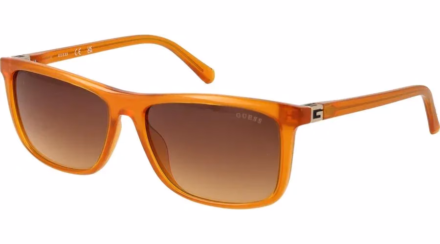 Guess Orange Plastic Sunglasses