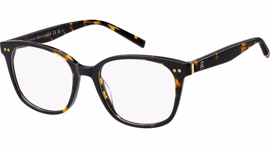 Tommy Hilfiger Brown Acetate Glasses (Frames)
