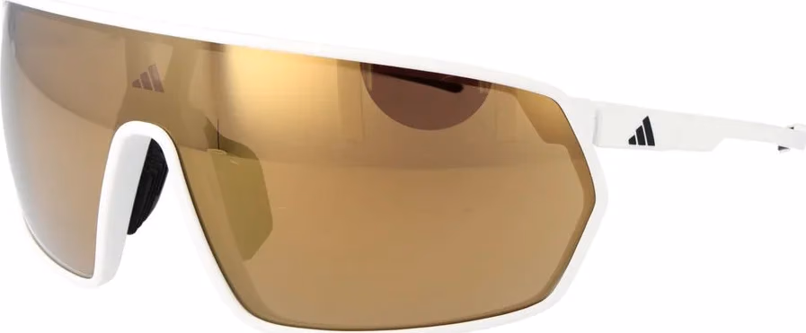 Adidas White Plastic Sunglasses
