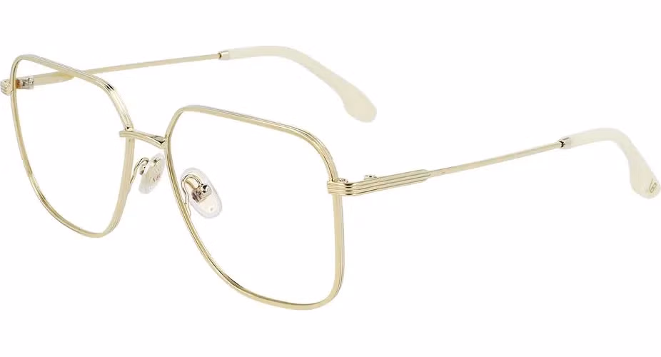 Victoria Beckham Gold Metal Glasses (Frames)