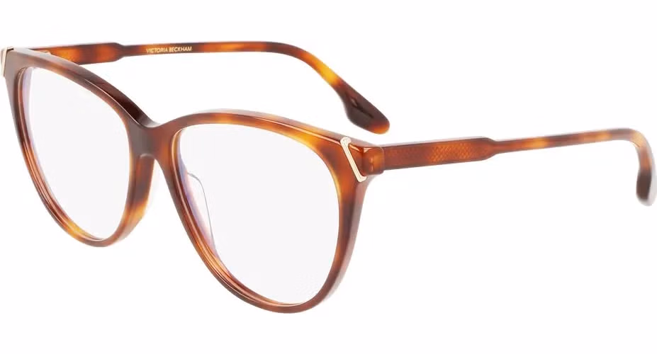 Victoria Beckham Brown Plastic Glasses (Frames)