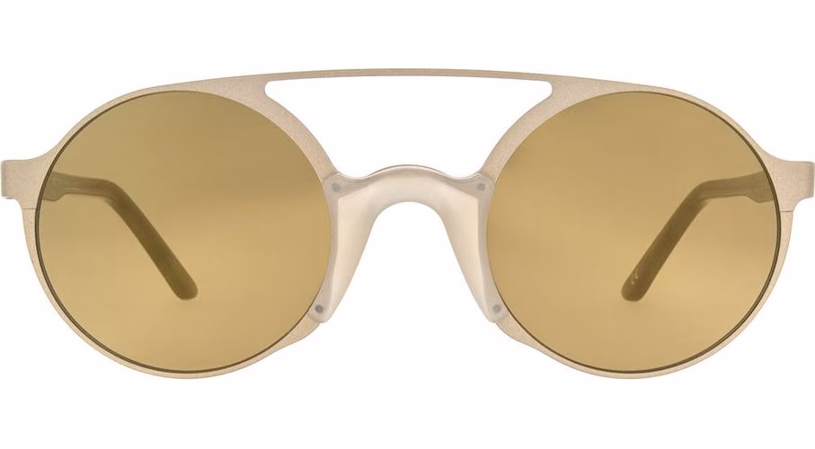 Andy Wolf Gold Metal Sunglasses