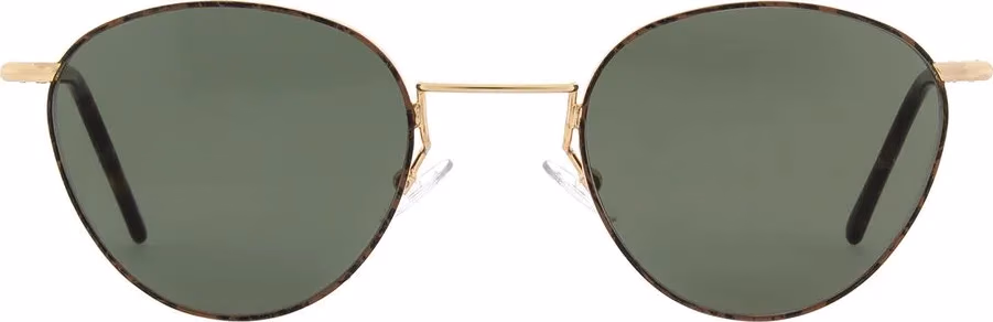 Andy Wolf Gold Metal Sunglasses