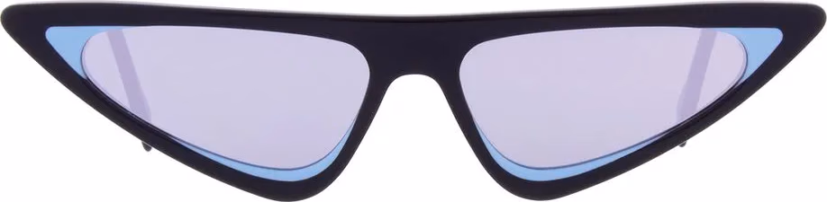 Andy Wolf Black Acetate Sunglasses
