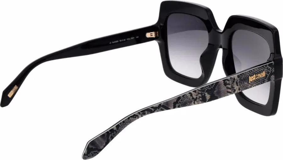 Just Cavalli Black Cellulose Acetate Sunglasses