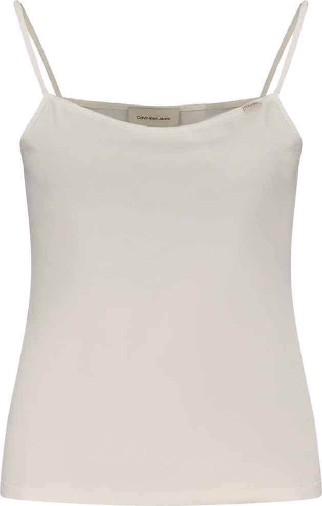 Calvin Klein White Cotton Womens Tank