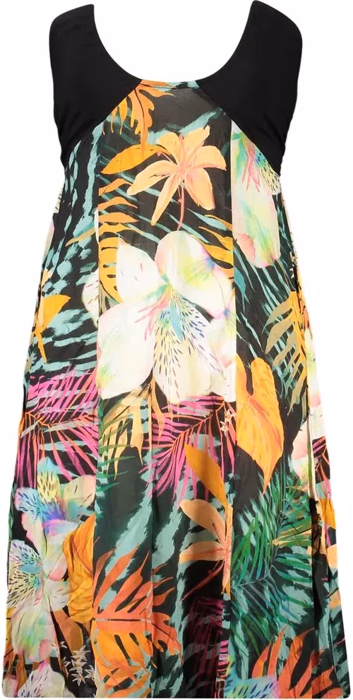 Desigual Black Viscose Women's Dress
